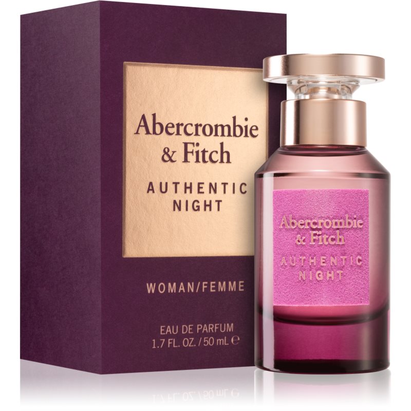 Abercrombie & Fitch Authentic Night Women Eau De Parfum For Women 50 Ml